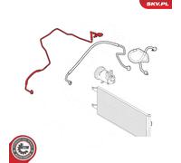 Condotto d. bassa/alta pressione, Climatizzatore per CITROËN FIAT PEUGEOT BOXER