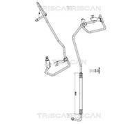 Condotto d. bassa/alta pressione, Climatizzatore per FIAT 500 500 C