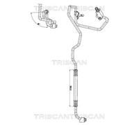 Condotto d. bassa/alta pressione, Climatizzatore per FIAT PANDA