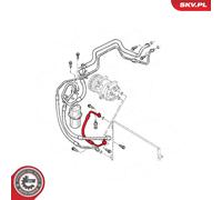 Condotto d. bassa/alta pressione, Climatizzatore per NISSAN OPEL RENAULT PRIMAST