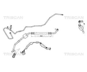 Condotto d. bassa/alta pressione, Climatizzatore per OPEL CORSA