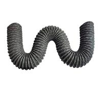 Condotto flessibile in tessuto di nylon, tubo flessibile for condotto di scarico della cappa resistente alle alte temperature, lunghezza personalizzabile(L 32.8ft/10M,Dia 220MM/8.7IN)