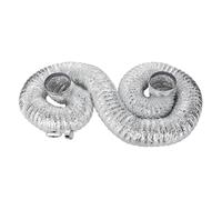 Condotto for cappa da cucina, sfiato in alluminio for asciugatrice HVAC, condizionatore d'aria portatile, dimensioni multiple(3.0m,120mm)