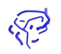 Condotto refrigerante Compatibile Con Land Per Rover Per Discovery 2 TD5 2004 2003 2002 2001 2000 1999 Kit Parti Tubo Flessibile Radiatore Serbatoio Dell'acqua Liquido Raffreddamento(Blue)