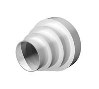 Condotto riduttore 120 mm a 80 mm / 4,7 a 7,6 cm Condotto Riduttore Inline Riduttore Connettore per Sfiato Adattatore 80-120 mm