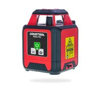 CONDTROL - Laser rotante verde ROTO HG - Portata di livello con cella da 500 m - Raggio verde, punto a piombo - Bluetooth - Garanzia 2+1 anni - Fornito con accessori