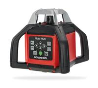 CONDTROL - Laser Rotante Verde ROTO HVG - Portata Livello con Cella 600 m - Raggio Verde e Punti a Piombo - Garanzia 2+1 Anni - Fornito con Accessori