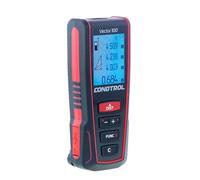 CONDTROL - Telemetro VECTOR 100 - Portata da 0,05 a 100 metri - Misurazione precisa e continua - Laser rosso - Bluetooth - Garanzia 2+1 anni - Fornito con accessori