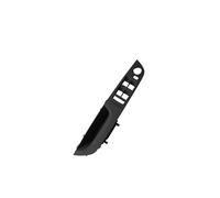 Conducente di auto Porta Finestra Interruttore Pannello di copertura Trim Maniglia compatibile con E90 Serie 3 320 325 330 Maniglia porta anteriore sinistra 2005-2011(Model A Black)