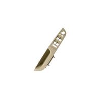 Conducente di auto Porta Finestra Interruttore Pannello di copertura Trim Maniglia compatibile con E90 Serie 3 320 325 330 Maniglia porta anteriore sinistra 2005-2011(Model B Beige)
