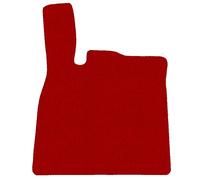 Conducente per Audi Q5 III GU petrol, mHEV 2024-…, Rosso Tappeti Tappetino