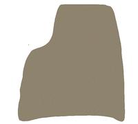 Conducente per Citroen C8 2002-2013r 2 file di sedili, Beige scuro Tappeti Tappe