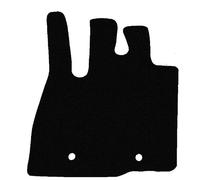 Conducente per Dacia Duster III SUV 06.2024-…, Nero Tappeti Tappetino