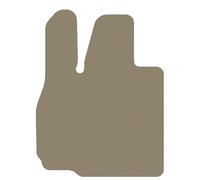 Conducente per Omoda 9 Super ibrido 2025-..., Beige scuro Tappeti Tappetino