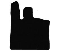 Conducente per Renault Captur II petrol 2024-…, Nero Tappeti Tappetino