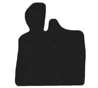 Conducente per Smart Fortwo I, I FL 1998-2007, Antracite Tappeti Tappetino