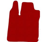 Conducente per Smart Fortwo III C453 2per 2014-2020, Rosso Tappeti Tappetino