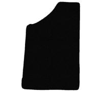 Conducente tappetino per Fiat 125p 1967-1991, Nero velluto