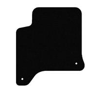 Conducente tappetino per Lancia Ypsilon ibrido 2024-..., Nero velluto