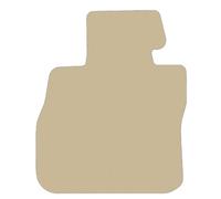 Beige Conducente tappetino velluto per BMW 1 F70 2024-...