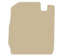 Conducente tappeto per Dacia Spring II BBG FL 2024-…, Beige velluto
