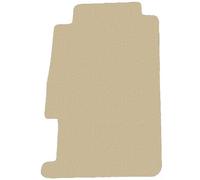 Beige Conducente tappetino velluto per Honda Prelude III 1988-1991