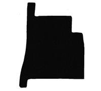 Conducente tappeto per Mercedes G W463 V6 3p corto 1990-2018, Nero velluto