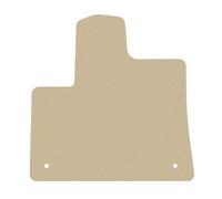 Conducente tappeto per Peugeot e-Partner III elettrico 2021-…, Beige velluto