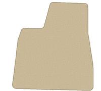 Conducente tappeto per Tesla X 2016-..., Beige velluto
