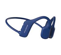 Conduction Labs Swym Auricolari Bluetooth open-ear a conduzione ossea con microfono, ideali per il nuoto, Blu