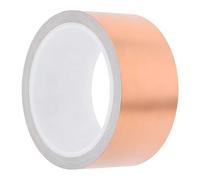 Conductive Copper Tape - 20m Shielding Foil Strip, Strong Adhesive Roll, Flexible Blocking Tape | Guitar Electrical Soldering Repair For Home Studio Stage Performance Crafts Grounding Setup Tools