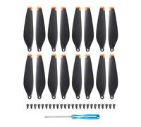 Conduttivimetro 8/16 pezzi di eliche for drone leggere con sgancio rapido, ala a vite for accessori for droni(16 pcs orange)