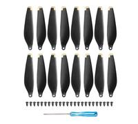 Conduttivimetro 8/16 pezzi di eliche for drone leggere con sgancio rapido, ala a vite for accessori for droni(16 pcs gold)