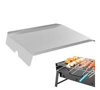 Conduttore di calore per barbecue | Protezione antifiamma,Piastra di calore per griglia resistente alle intemperie per cortile campeggio all'aperto cucina Tailgating Camper
