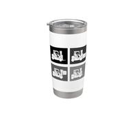 Conduttore di carrelli elevatori uomini Carrello elevatore Bicchiere termico in acciaio inox doppia parete