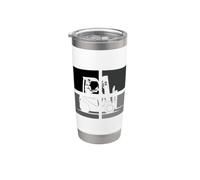 Conduttore di carrelli elevatori uomini Carrello elevatore Bicchiere termico in acciaio inox doppia parete