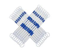 Cone Bar Confezione Da 2 Barre Riflettenti Per Coni Stradali Asta Di Barriera Retrattile Per Strade Parcheggi Luoghi Di Lavoro - Palo Di Collegamento Estensibile Per(White and blue,16Pcs)