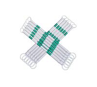 Cone Bar Confezione Da 2 Barre Riflettenti Per Coni Stradali Asta Di Barriera Retrattile Per Strade Parcheggi Luoghi Di Lavoro - Palo Di Collegamento Estensibile Per(White and green,12Pcs)