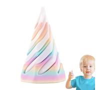Cone Fidget Toy, 3D Printed Pyramid Sculpture, Impossible Illusion Model, Stress Ease Gadget, Artistic Decoration, Kids, Adults, Concentrate Improvement, Unease Reduction