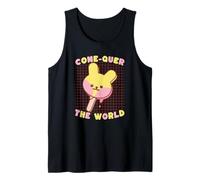 Cone-Quer Il Mondo Kawaii Bunny Ice Pop Canotta