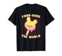 Cone-Quer Il Mondo Kawaii Bunny Ice Pop Maglietta