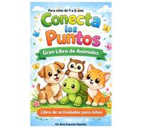 Conecta los Puntos: Gran Libro de Animales