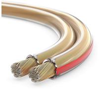 Conecto 100m Cavo Altoparlante Boxe Cavo 2x0, 75mm ² Cca Trasparente