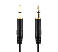 conecto audio, jack da 3,5 mm a jack da 3,5 mm, nero, 1 m