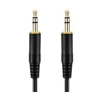 conecto cavo audio, da jack da 3,5 mm a jack da 3,5 mm, nero, 0,60 m