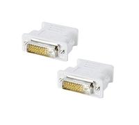 conecto CC20103 Adattatore da DVI-D a VGA (Connettore DVI-D (24 + 1-pin) a Connettore VGA (15 pin), contatti dorati (2 pezzi), nero