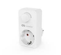 conecto dimmer da presa, adattatore dimmer da presa con controllo della luminosità per sorgenti luminose dimmerabili come LED, lampade alogene, lampadine, bianco