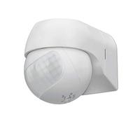 conecto rilevatore di movimento a infrarossi, orientabile, angolo di rilevamento 180°, bianco