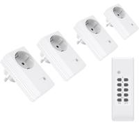 conecto Set Prese Telecomandate Wireless Starter Kit Fino a 30m Bianco