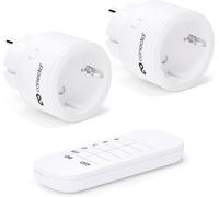 conecto Set Prese Telecomandate Wireless Starter Kit Fino a 30m Bianco